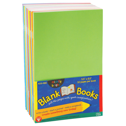 Mighty Bright Books 5 1-2 X 8 1-2 32 Pages 10 Books Assorted Colors