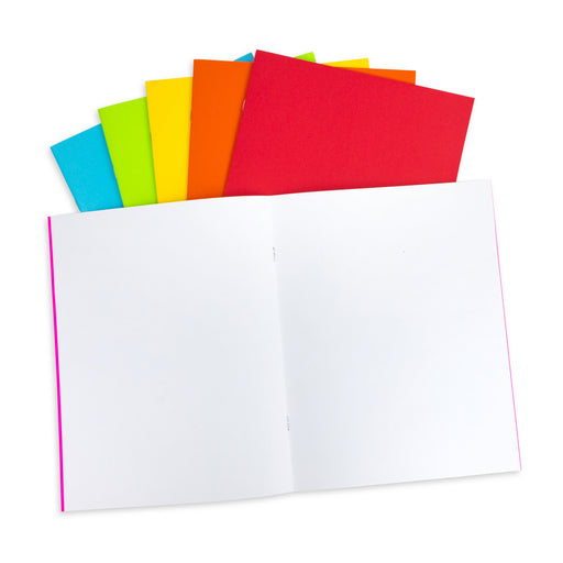 (2 Pk) Bright Books 6 Colors 8.5 X 11in