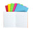 24ct Bright Colors Lined Blank Book 4.25 X 5.5in