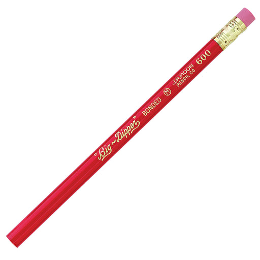 (3 Dz) Big-dipper Pencils With Eraser 12 Per Pk
