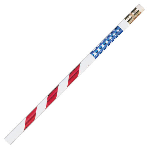 (12 Dz) Pencils Stars & Stripes 12 Per Pk
