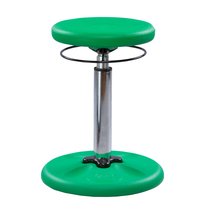 Green Grow With Me Kid Wobble Chair Adjustable
