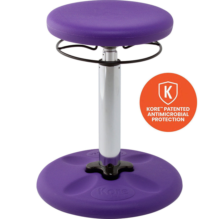 Purple Grow With Me Wobble Chair Adjustable
