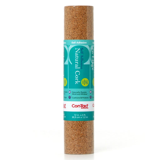 (3 Ea) Contact Adhesive Roll Cork 12 X 4
