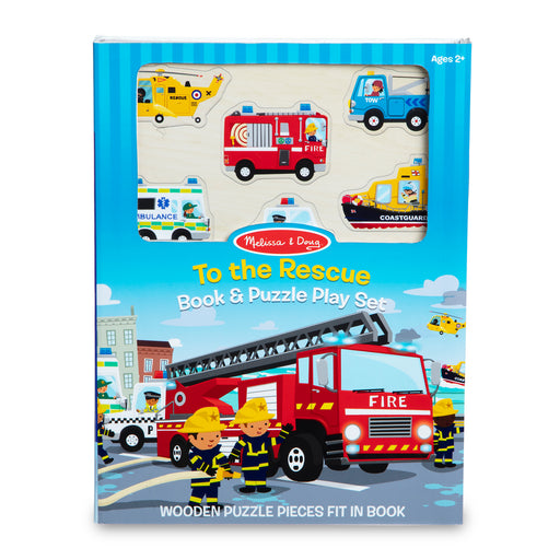 Book & Puzzle Play St To The Rescue