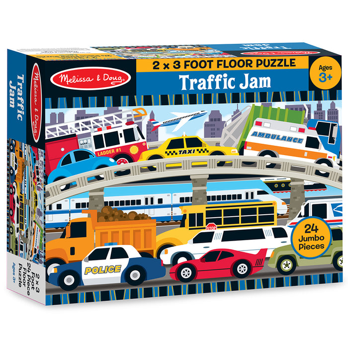Traffic Jam Floor Puzzle