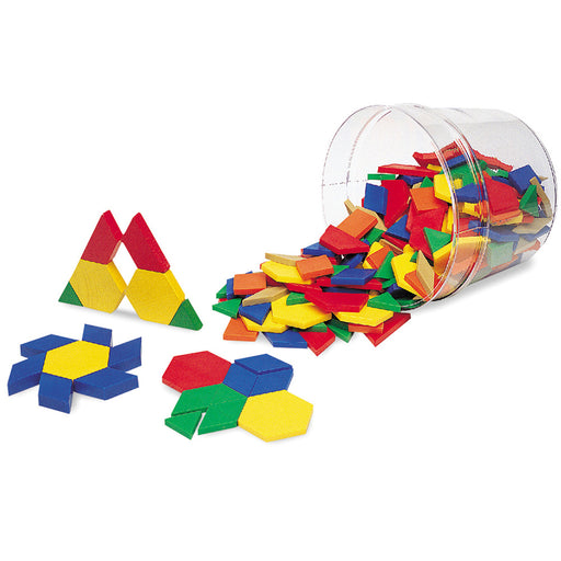 Pattern Blocks Plastic .5cm 250-pk