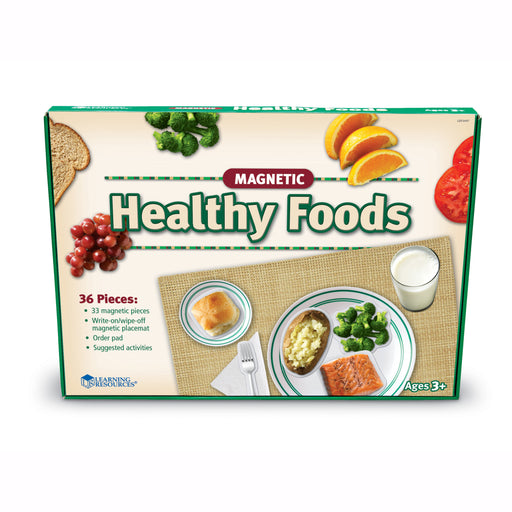 Magnetic Healthy Foods 34 Pcs W- Placemat