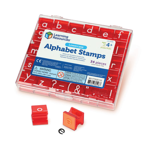 (2 St) Lowercase Alphabet & Punctuation Stamps