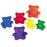Three Bear Family Rainbow 96-pk Set 3 Sizes 6 Colors