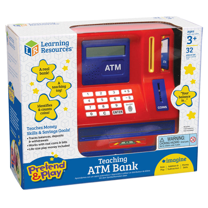Pretend And Play Teaching Atm  Bank