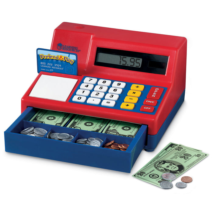 Calculator Cash Register W- Us Currency