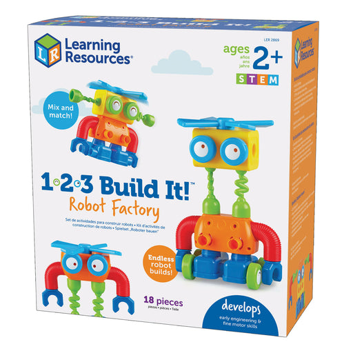 1-2-3 Build It Robot Factory