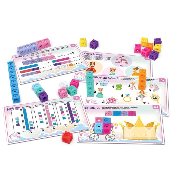 Mathlink Cubes Gr K Fantasticals Math Activity Set