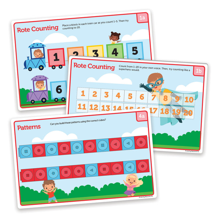 Mathlink® Cubes Preschool Math Activity Set