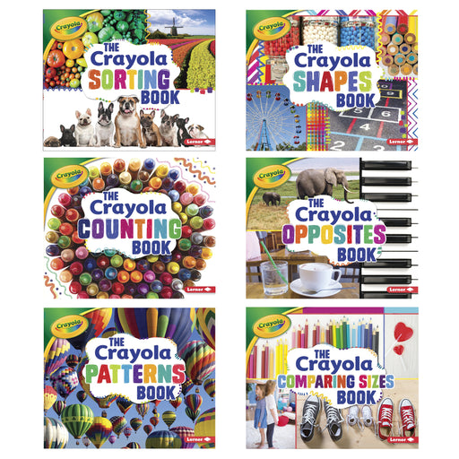 Crayola Concepts 6 Book Set