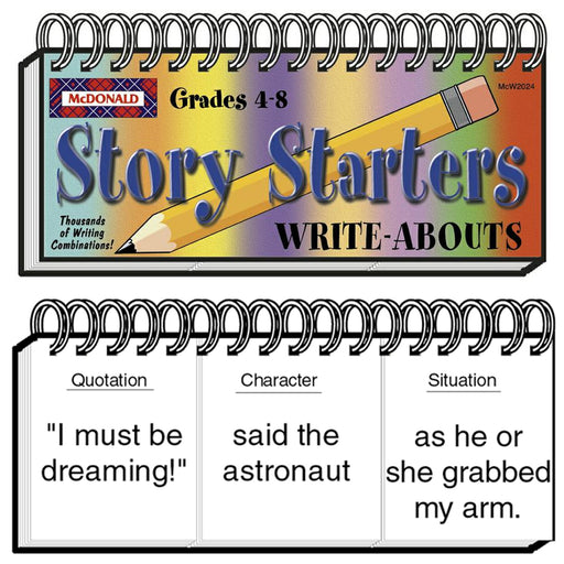 (2 Ea) Write Abouts Story Starters