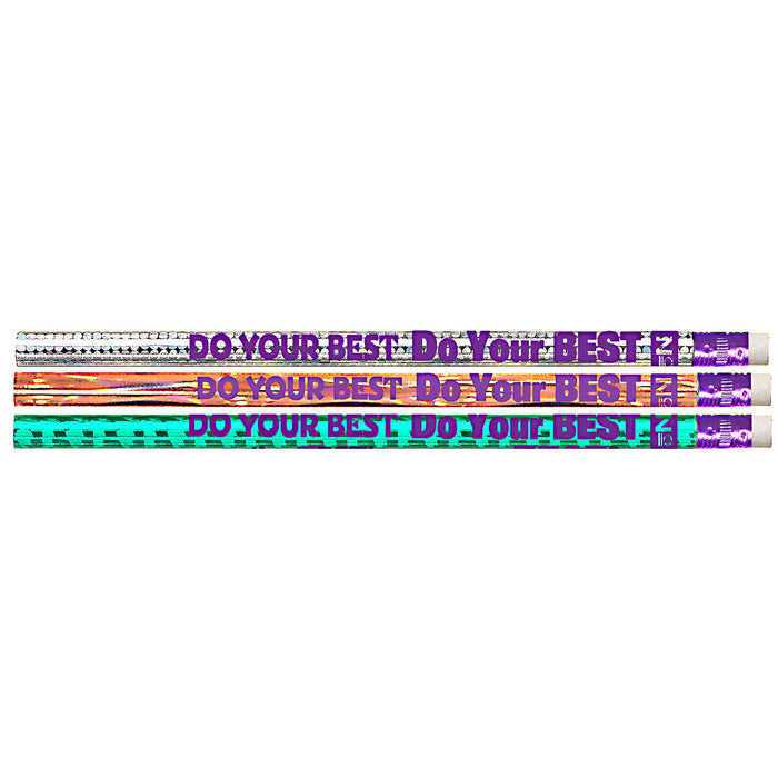 (12 Dz) Do Your Best On The Test Motivational Fun Pencils 12 Per Pk