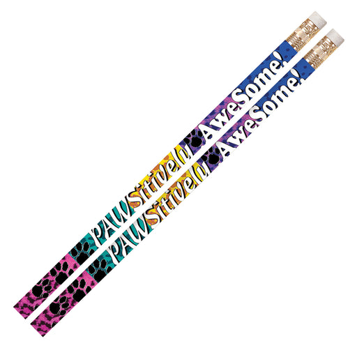 (12 Dz) Pawsitively Awesome Pencils 12 Per Pk
