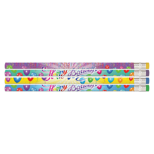 Happy Birthday Rainbow Pencil, Box of 144