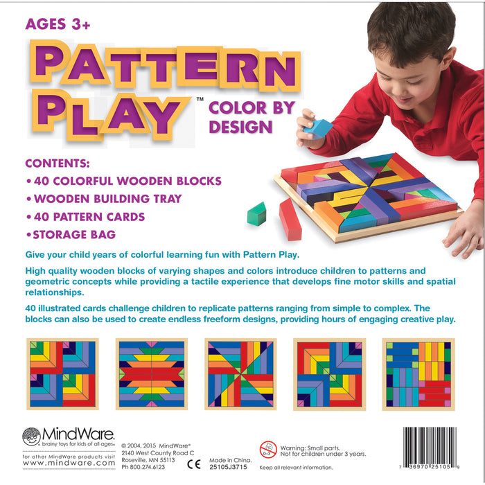 Pattern Play Age 3 & Up
