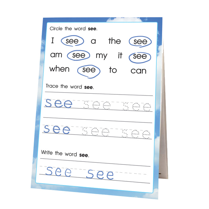 Learning Flip Charts Nonfiction Sight Words
