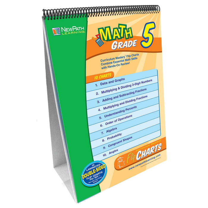 Math Flip Chart Set Gr 5