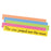 (2 Pk) Bright Sentence Strips 100 3x24 Asst Colors 100 Per Pk