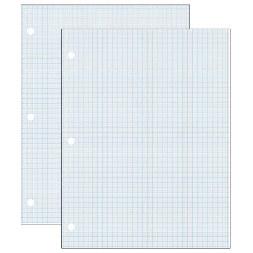 (2 Pk) Graphing Paper Wht 2 Sided 500 Shts