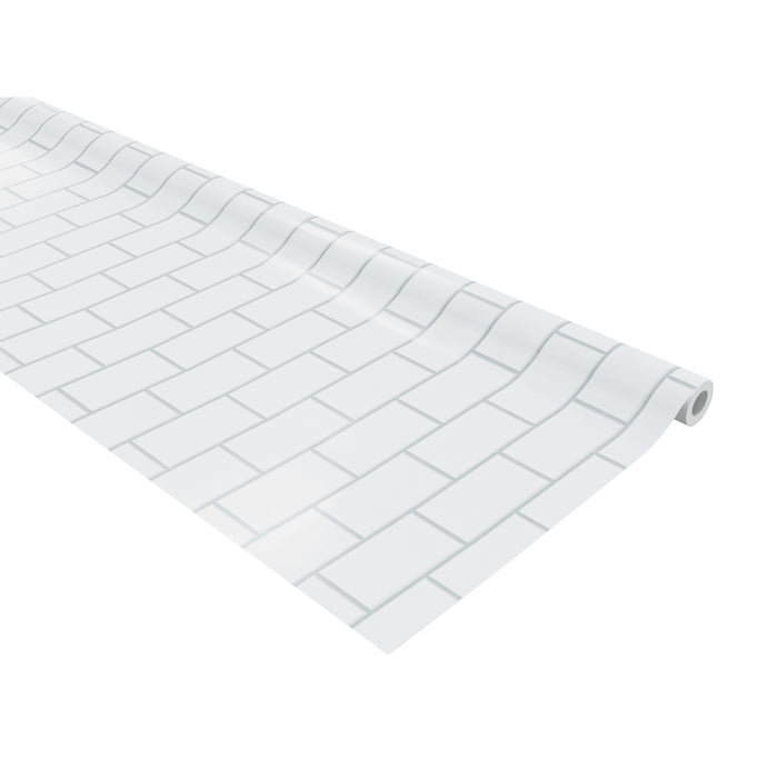 Fadeless Roll 48inx50ft Subway Tile White