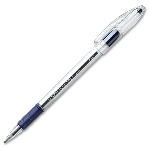 (24 Ea) Pentel Rsvp Blue Fine Point Ballpoint Pen