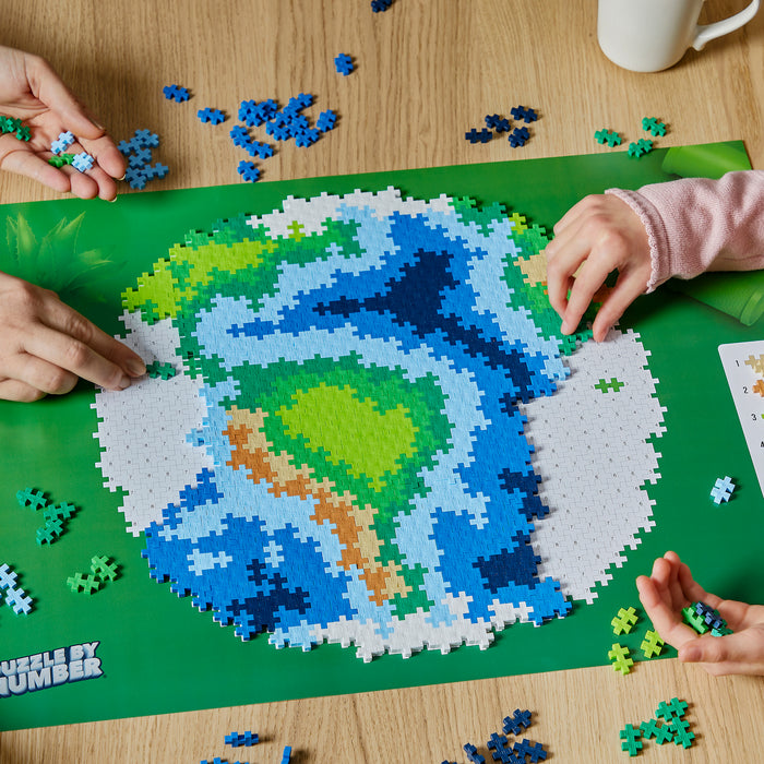 Earth Puzzle By Number 800 Pieces