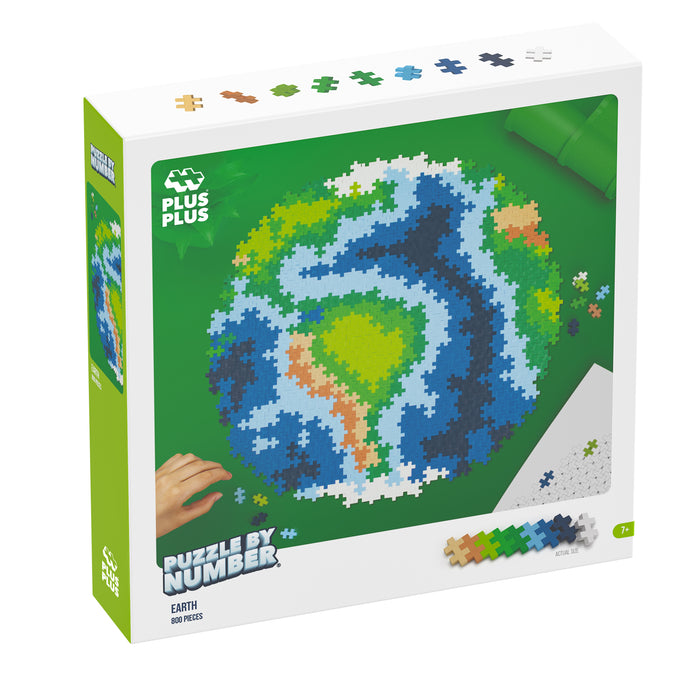 Earth Puzzle By Number 800 Pieces