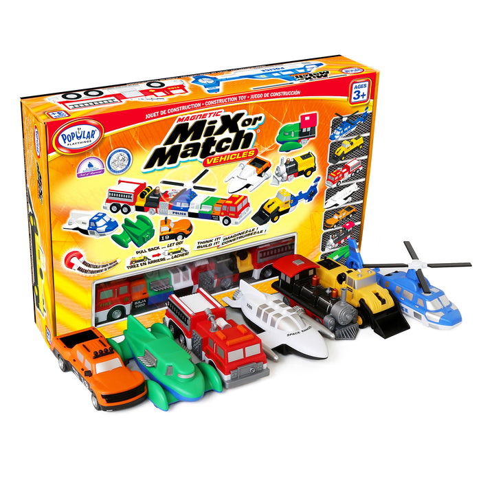 Magnetic Mix or Match Vehicles Deluxe 2