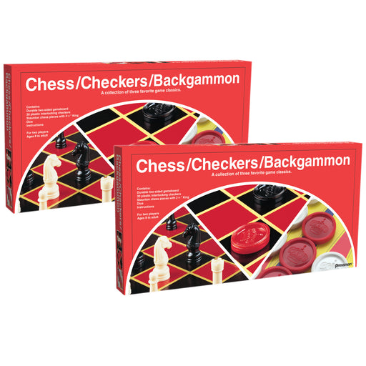 (2 Ea) Chess-checkers-backgammon