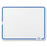 (6 Ea) Quartet Lap Boards Dry Erase Blank 9x12
