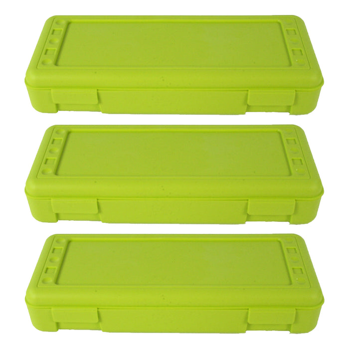 (3 Ea) Ruler Box Lime Opaque