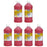 (6 Ea) Little Masters Red 32oz Washable Paint