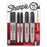 Permanent Markers Variety Pack, Fine, Ultra-Fine, & Chisel-Point Markers, Black, 6 Per Pack, 2 Packs