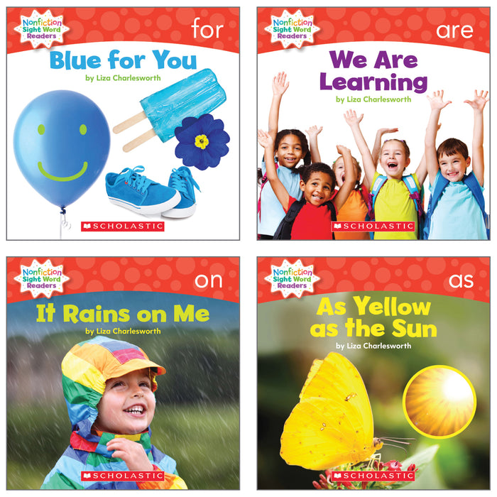 Nonfiction Sight Word Readers Lvl A Parent Pack