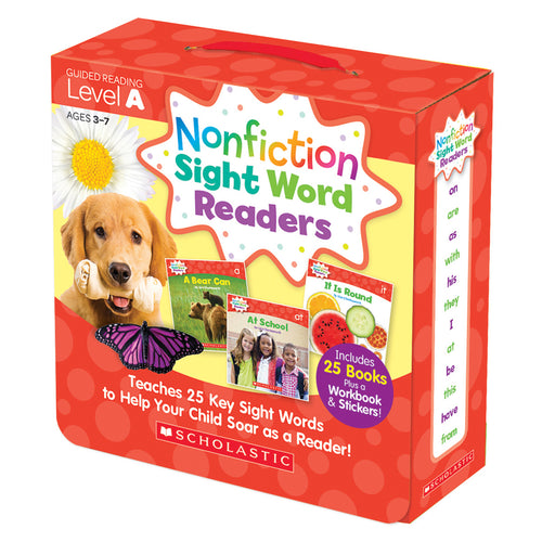 Nonfiction Sight Word Readers Lvl A Parent Pack