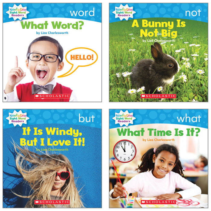 Nonfiction Sight Word Readers Lvl B Parent Pack