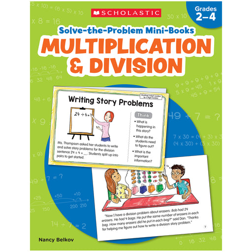 Multipli & Division Solve Problem Mini Books