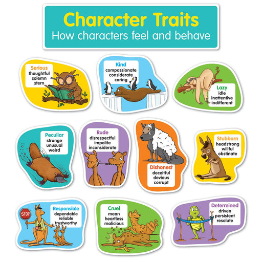 Character Traits Bulletin Board St