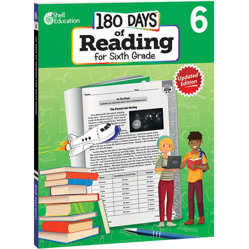 180 Days of Reading 2nd Edition, Grade 6