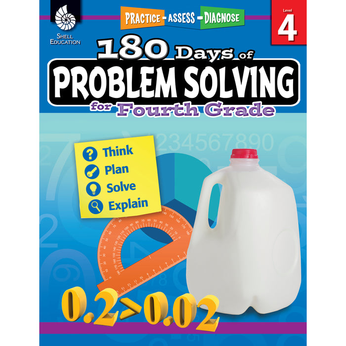 180 Day Problem Solving Gr4 Workbk