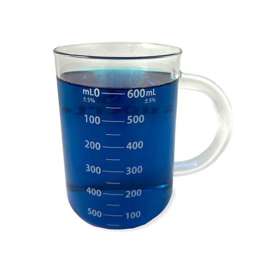 Beaker Mug, Glass, 600ml