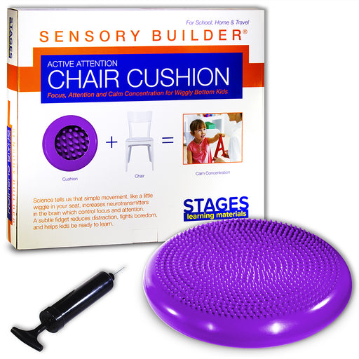 Sensory Builder Wiggle Cushion Prpl