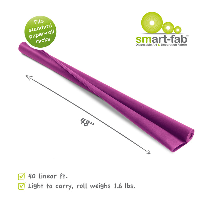 Smart Fab Roll 48x40 Dark Purple