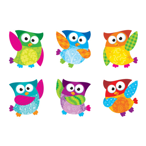 (6 Pk) Owl Stars Mini Accents Variety Pk